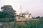 SW2 moored up by the sewage works.