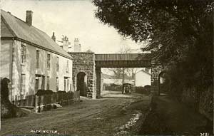 The railway bridge, Alphington