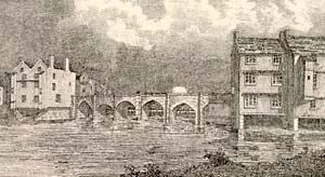 Print of the Exe Bridge