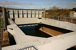 Exwick flood gate