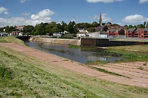 Trews Weir spillway