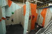 The climbing wall