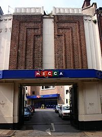 Mecca Bingo entrance.