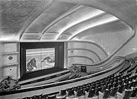 The screen of the Odeon, 1937.