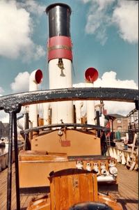 Steam tug, St Canute detail