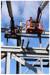 Fixing steel, Bedford St 13 Oct 2005 - photo David Cornforth