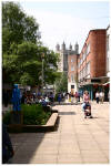 princesshay towards the Cathedral - photo © 2005 David Cornforth