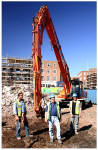 Demolition men in Bedford Street