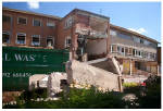 Demolition starts on Paris Street - photo David Cornforth