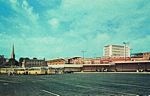 Paris STreet bus station.