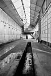 Interior of the tram shed