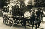 Edwardian decorated cart